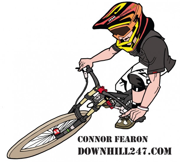 Connor Fearon has been slaying it for a while so we thought we would commemorate this with a limited sticker!
