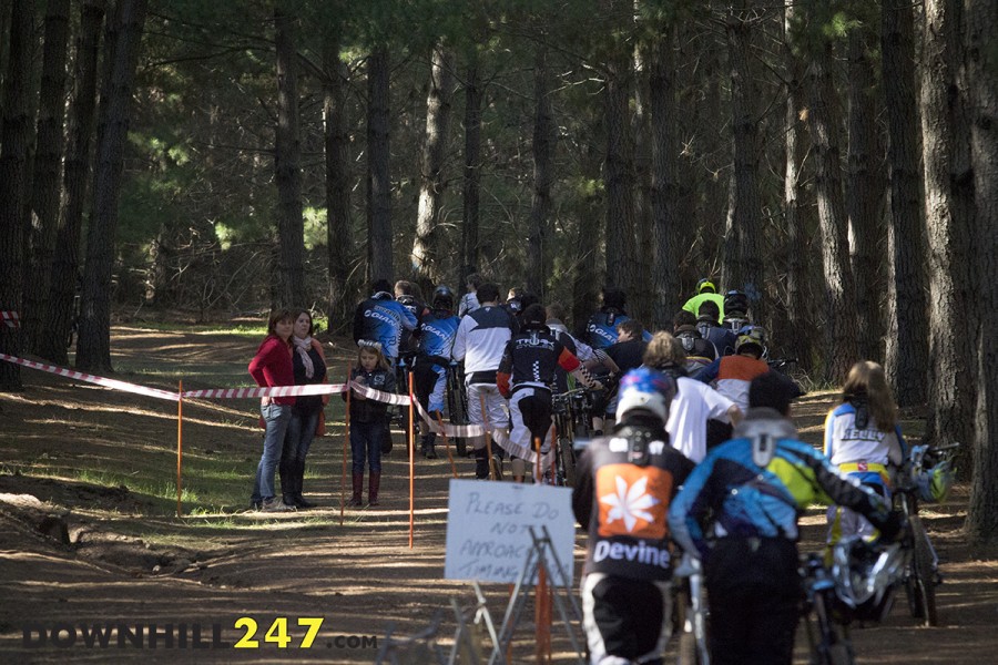 Ah yes, good old Bennetts, push ups all around! This is a race that favors the fit both up and on the way down.