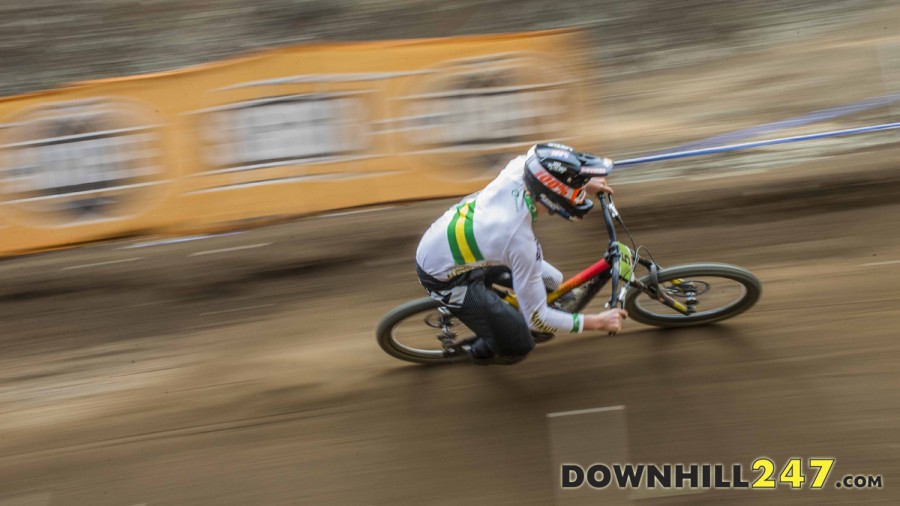 Dean Lucas was a blur! He has been riding fast all week, all year in fact and was rewarded with a solid 5th place.