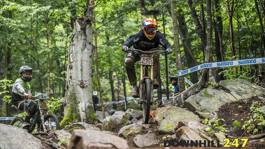 Rock gardens and punctures aplenty, the woods won't be so  quiet when the crowds get there in a couple of days.