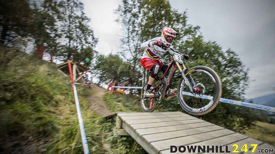 Greg Minnaar too, is flying off the back of a World Champs title. will this weekend be another notch on the bed?