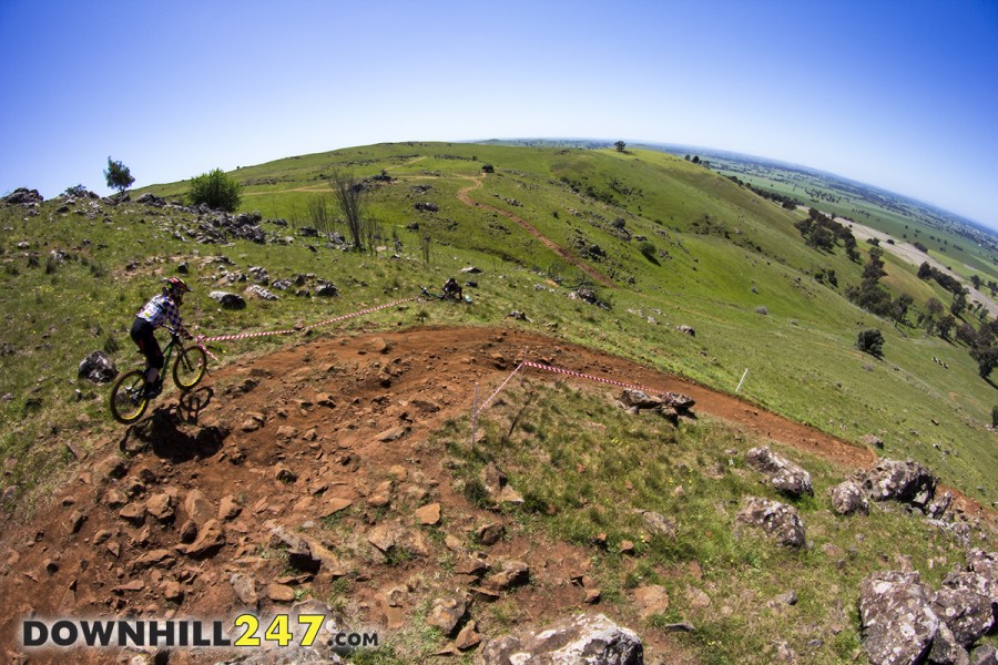 Round 1 of the Victorian downhill series saw us in Shepparton and the view was great!