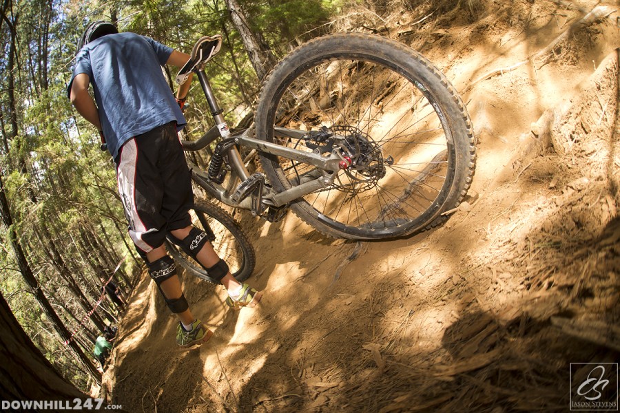 Front wheel washouts and flat outs wiped the smile off the faces of many riders but only temporarily of course!