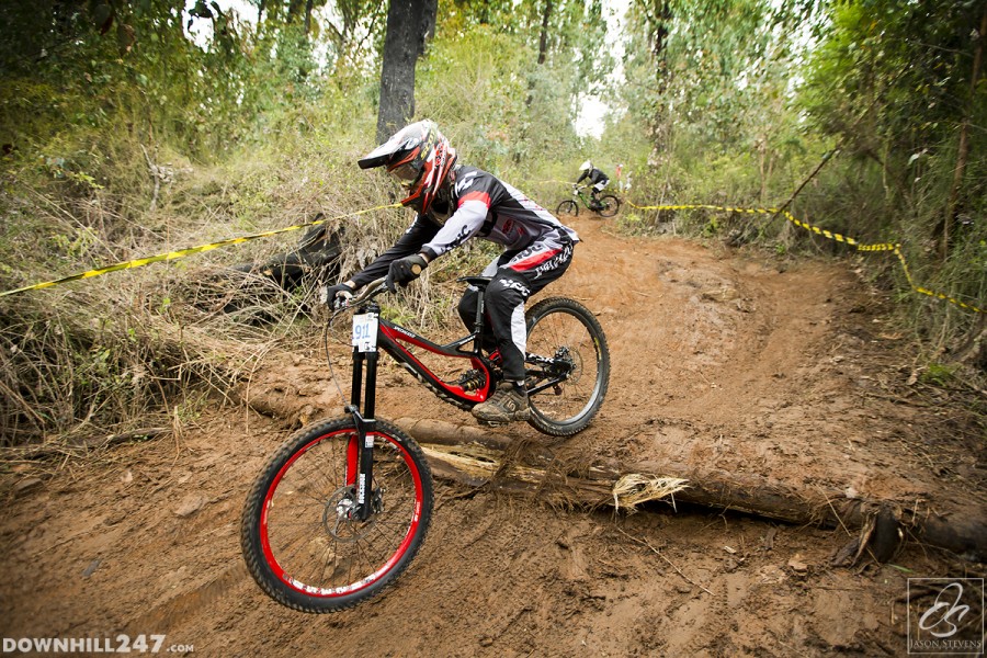 Jackson Davis gets loose on what is a deceptively slippery corner.