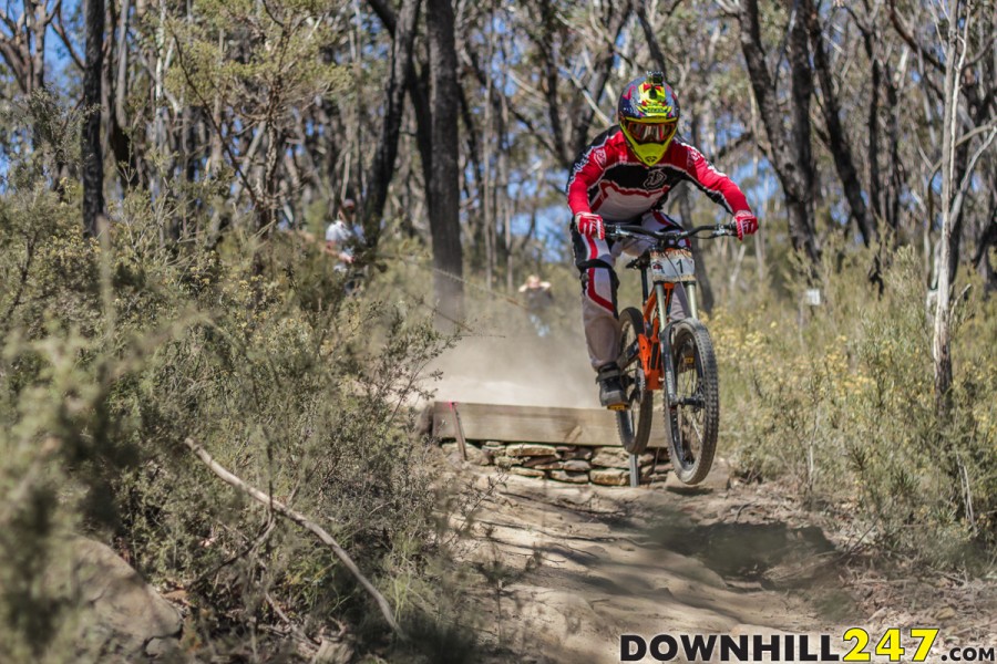 Lusty Athlete Graeme Mudd on the pace in Lithgow for the NSW State Championships, 2013.