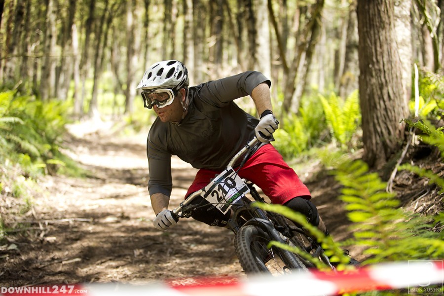 The forested areas made for an excellent shady retreat with awesome riding, solid berms and great scenery.