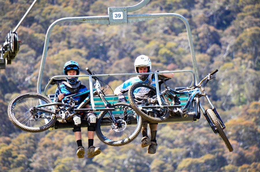 Nothing like chairlifts to smash out the runs! Image: MBN Photogrpahy