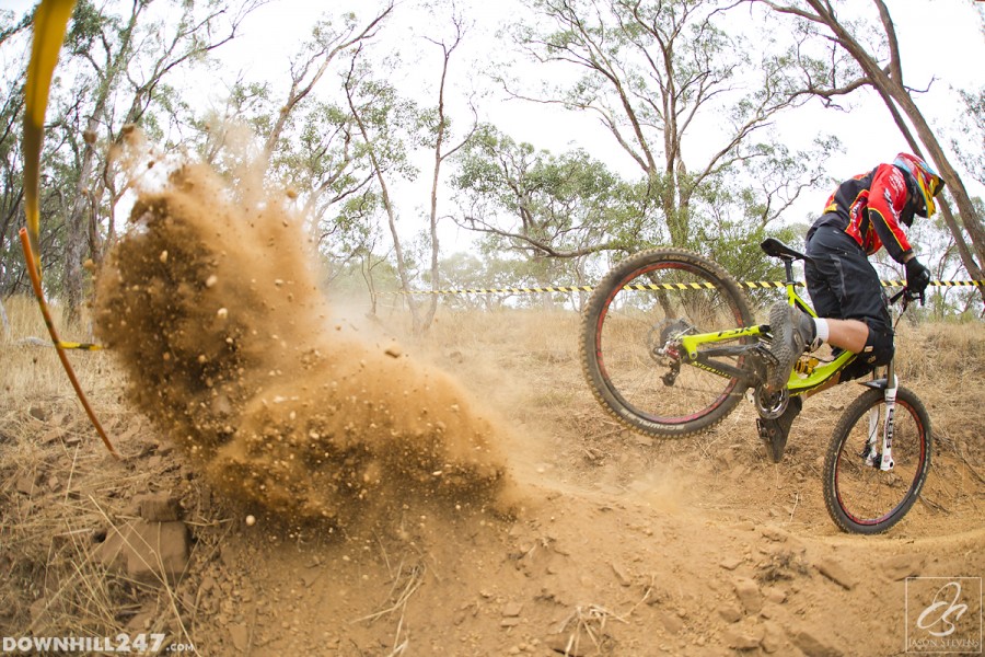 Fabian Bill gets land-mined.