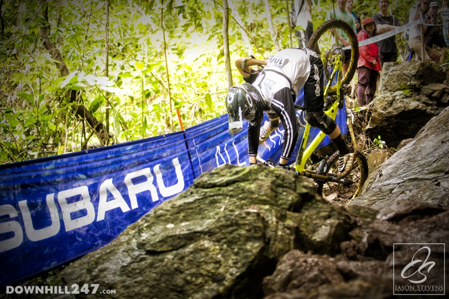 Not all the riders had it so easy though, there were a LOT of crashes out on the course today.