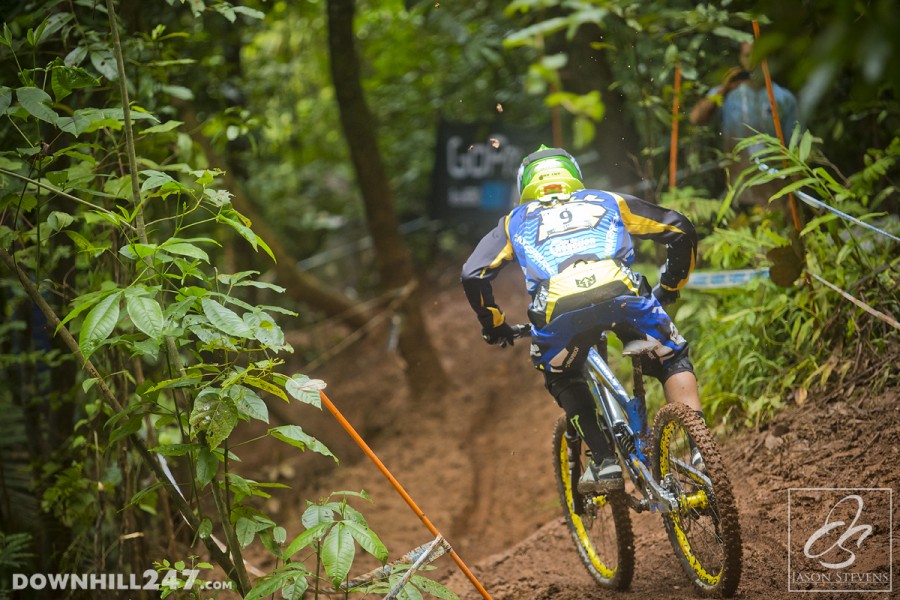 In a lot of cases it seemed as though riders almost let there guard down after navigating some of the really technical parts of the track only to get caught out somewhere simpler!