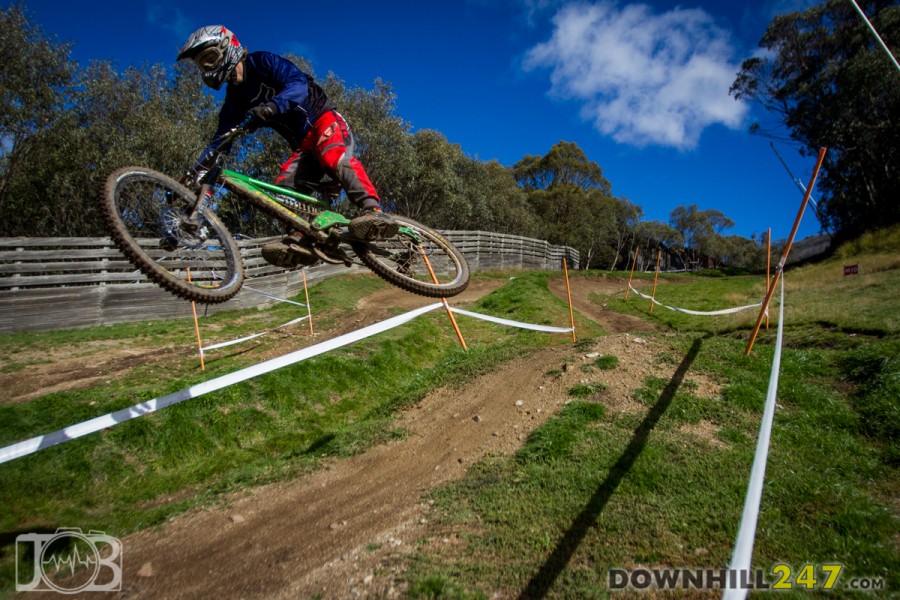 By qualifying the ground had begun to dry out, giving riders more speed. Plenty of crowd pleasing whip action on the final jumps throughout the afternoon!