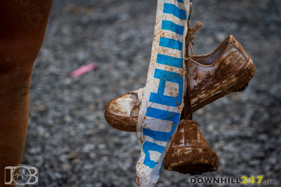 For some people their shoes were disposable by the end of the walk.