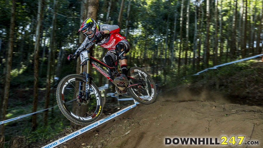 Greg Minnaar 'won' practice, nothing surprising considering he has won 3 out of the past 4 UCI events here, not to mention some of the local South African races. Make no mistake he is the man to beat here.