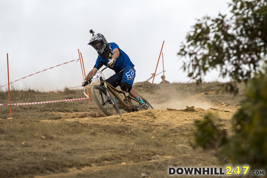Cam Ryan pulled a 4th place on his 'small bike' in Elite, clearly it didn't hinder him that much! 