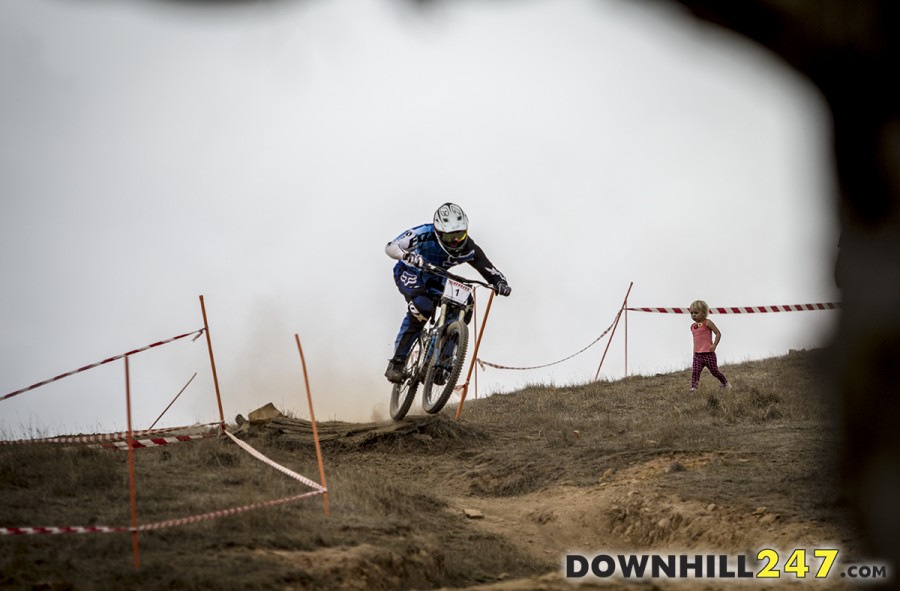 Will Rischbieth took the Elite victory, the spectators had to see more!