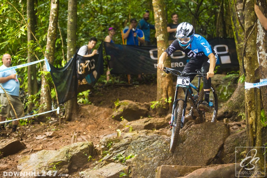 In fact he kept it under control most of the weekend being the fastest qualifier meant he was last rider down on Saturday.