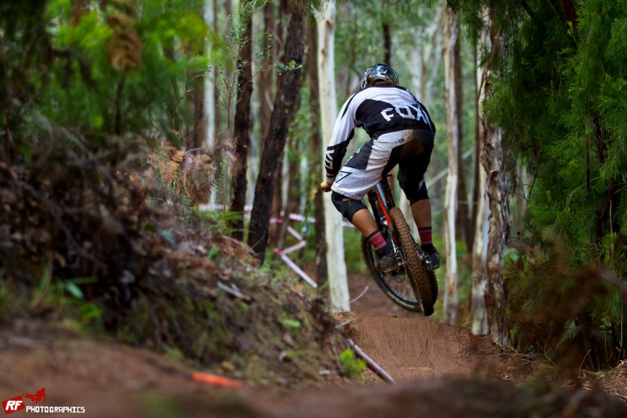 Angus Maddern on the hunt, Angus is always a contender at Inside Line races.