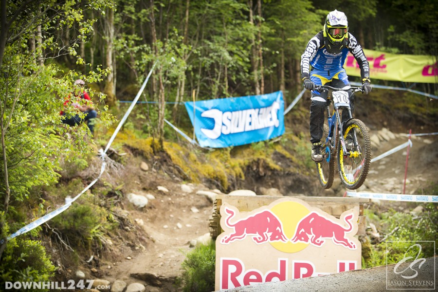 Mr. Hill, looking cool calm and collected here in Ft. William, a track that's been kind to him in the past.