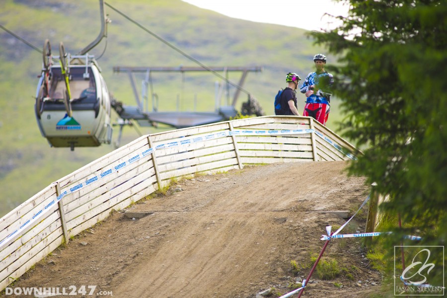 When the sun is shining waiting for riders isn't terrible