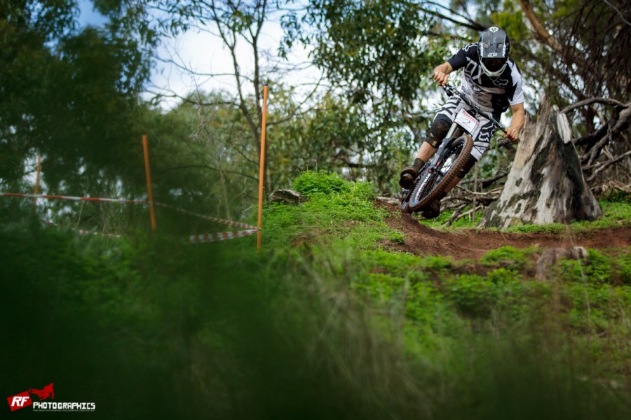 There's always fun to be had on Patto's Curse, big jumps, rocky corners and some technical sections, all amplified by the weather.