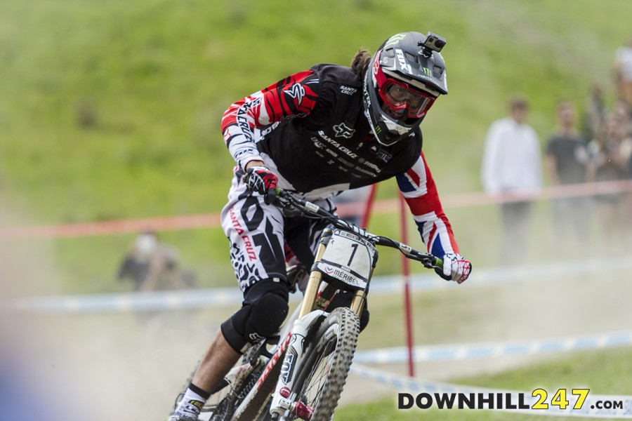With a wild style on and off the bike Josh Bryceland was a deserving winner of the overall.