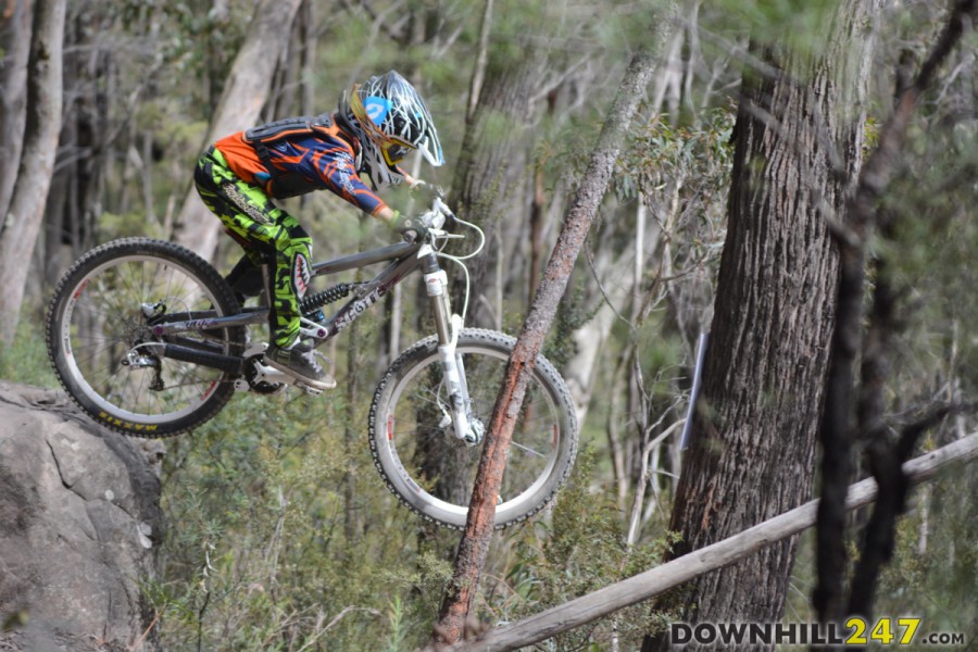 Ladies and Gentlemen, we have seen the U15's become U19's, getting faster and faster and now moving to elite - here we have the next generation. MTB Grom's hitting A-lines and generally looking good on their bikes are on your heels men! Photo: Tim Shirvington