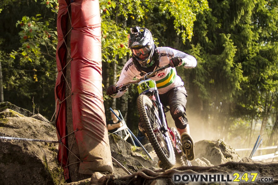 Max Warshawsky conquering the rocks!