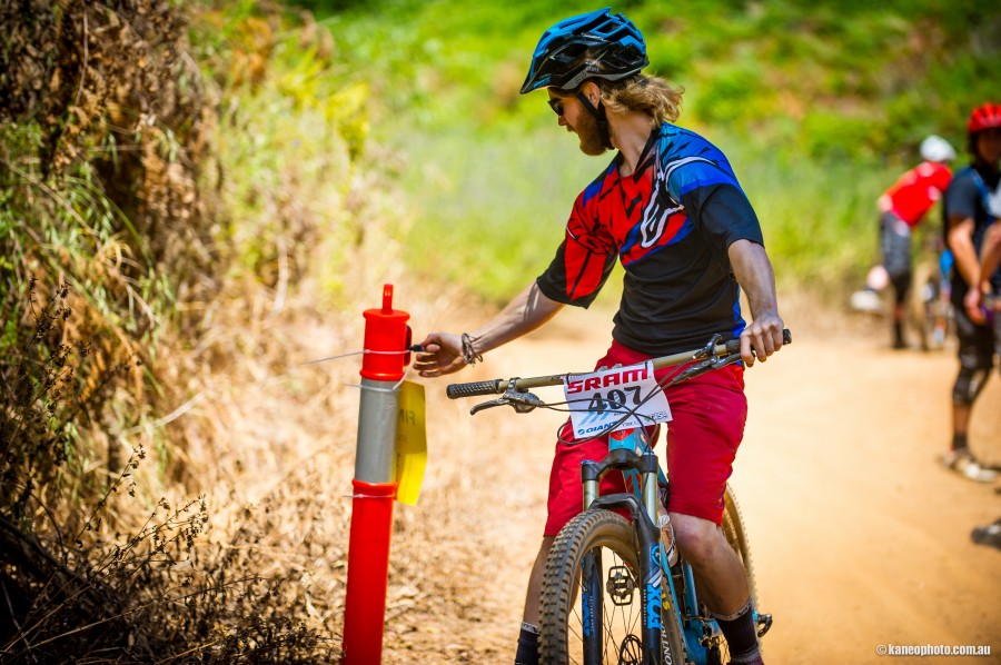 The timing system meant riders just had to insert their chip at the beginning and end of the stage, overall it worked well.