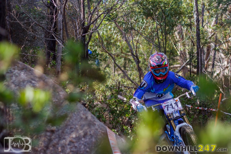 A splash of new colour in the field from U17s to Elite is the new Mondraker Australia DH team. Stay tuned, we will be speaking with them soon....