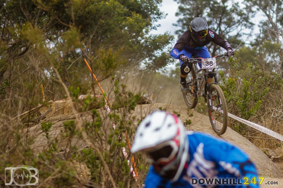 Protrains were commonly seen in the Victorian landscape, this one featuring Ryan Hunt as he beats the dust kicked up by 