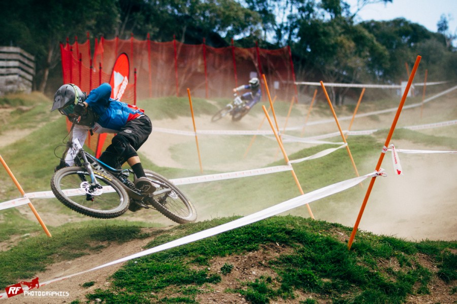 The bottom section features some cool jumps, after riders have negotiated the rest of the course and are tired they need to have their wits about them going to the finish line through this section.