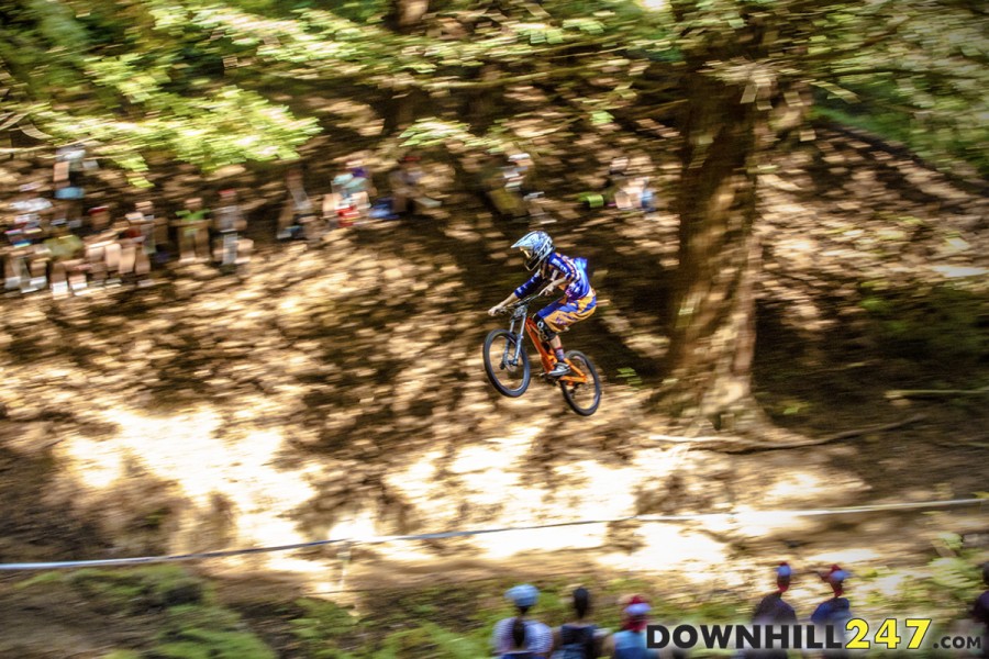 Downhill finals and that's always a good time!