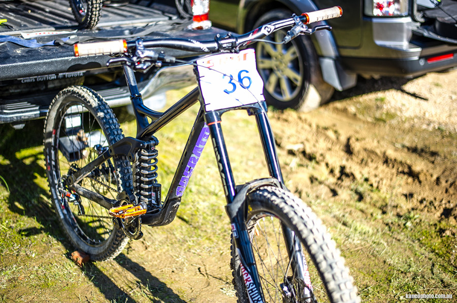 We snapped some pictures of the bike at a recent South Australian state race.