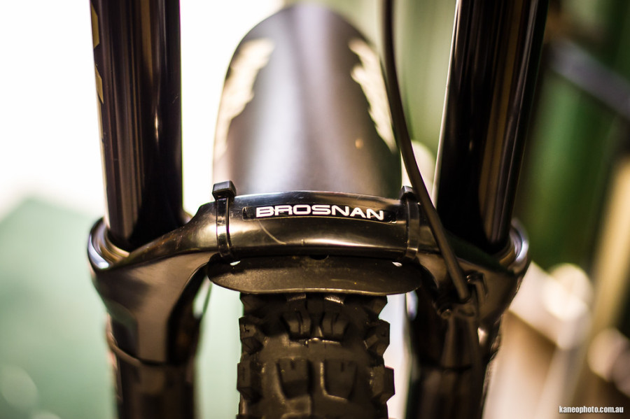 Always cool to have your name on your bike/components!