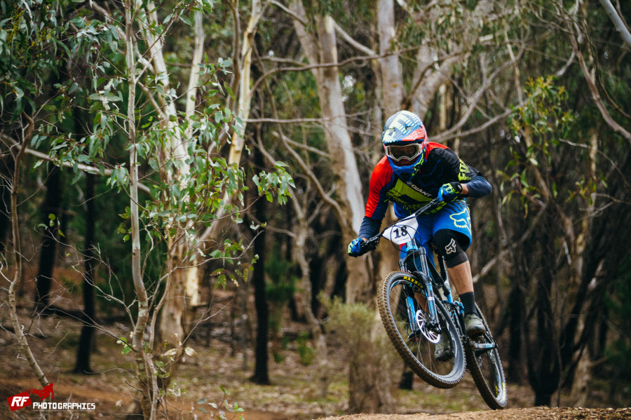 A legend of the mountain bike game, Micheal Ronning put in a strong showing and almost cracked the podium in the process!