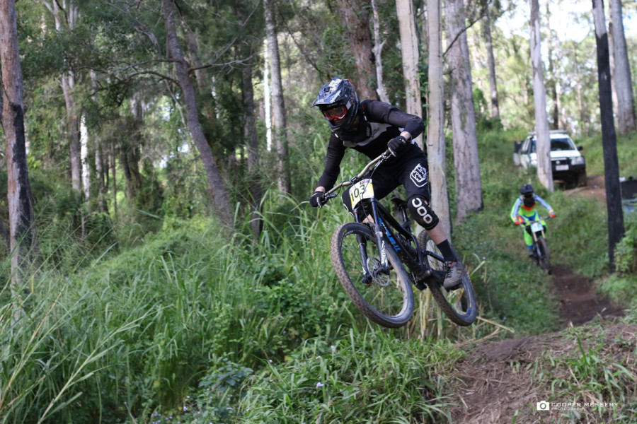 Jordan Clements aboard his TR500