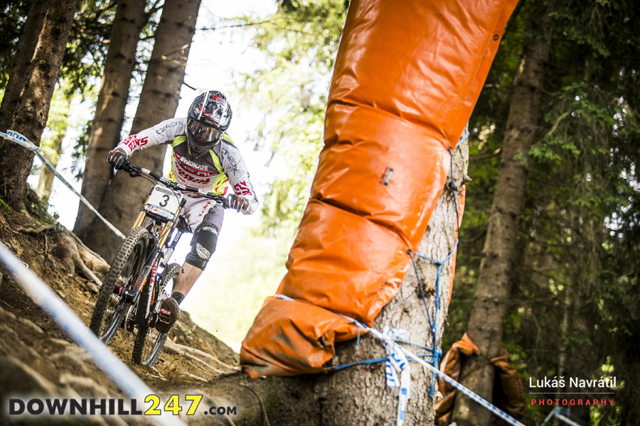 A favourite for many, Greg Minnaar has won world cups and championships on this course.