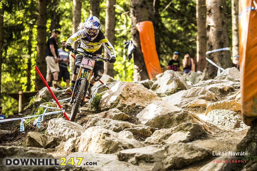 Rachel Atherton overcame her Leogang dry spell by winning on the weekend.