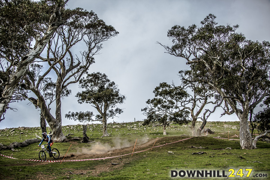 Considering there has been a bit of rain recently the track was quite dusty in sections!