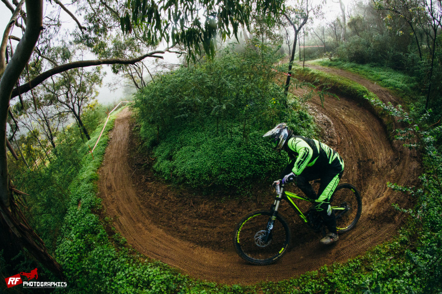 Different parts of the track responded differently to the weather, the clay turns at the bottom were slipperier than most for the majority of the weekend!