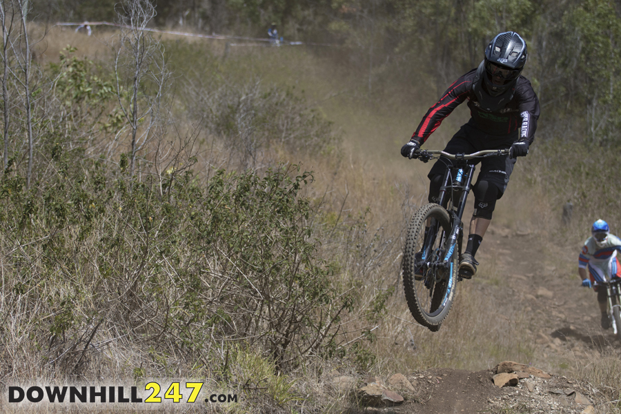SEQDH Overall Series Champion Ben Power squeezed in plenty of runs on Saturday and was looking comfortable all day.
