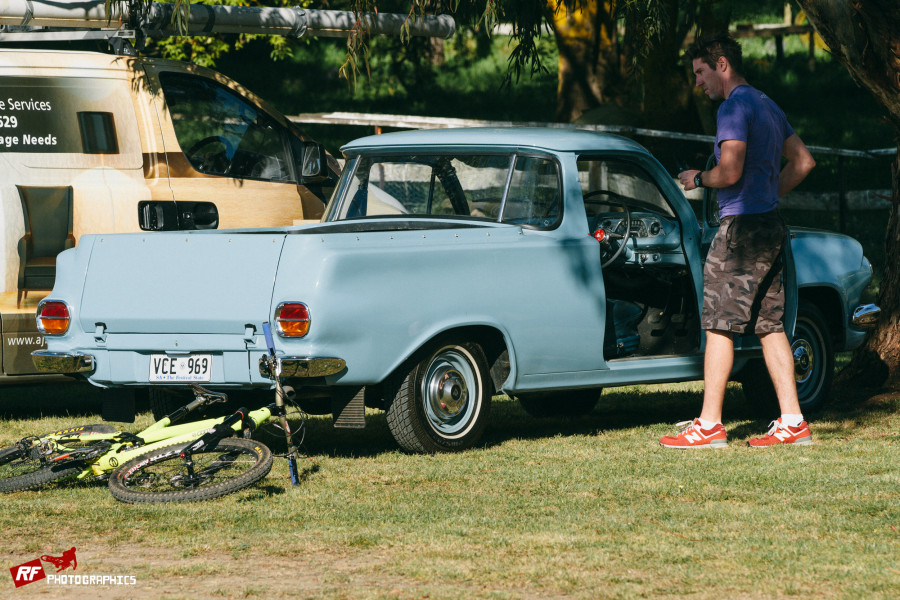 Plenty of cool transport was on show.