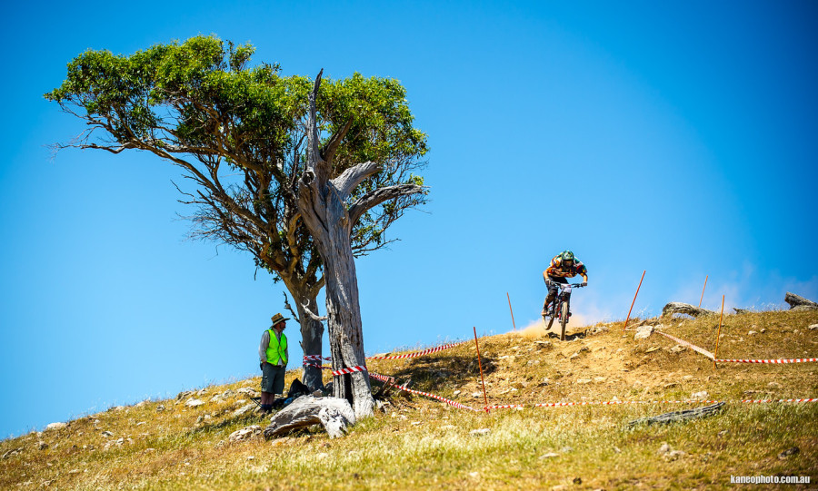 There wasn't much shade on the hill it must be said!