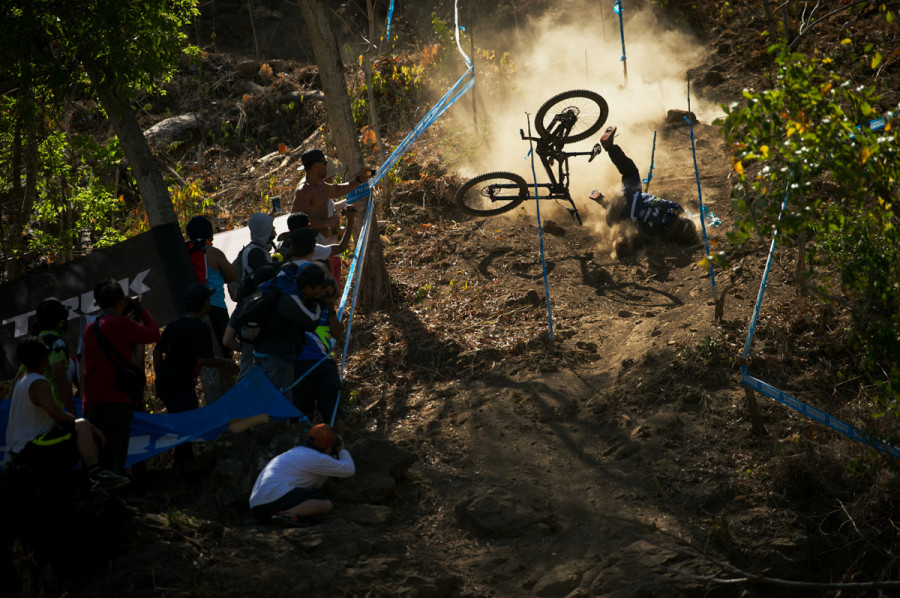 There were some brutal crashes, healing vibes to those riders!