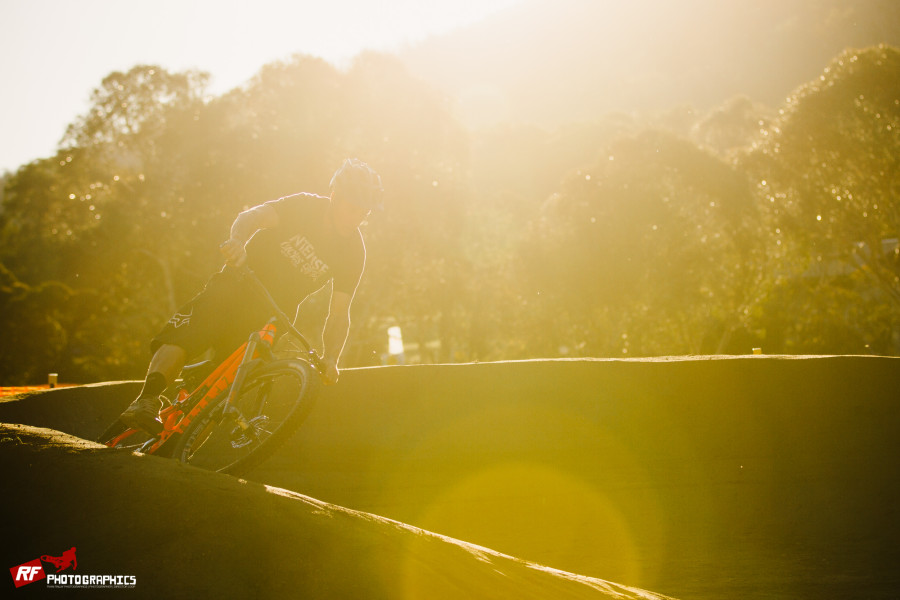 As the sun went down the riding heated up.... (sorry that was a shocker!)