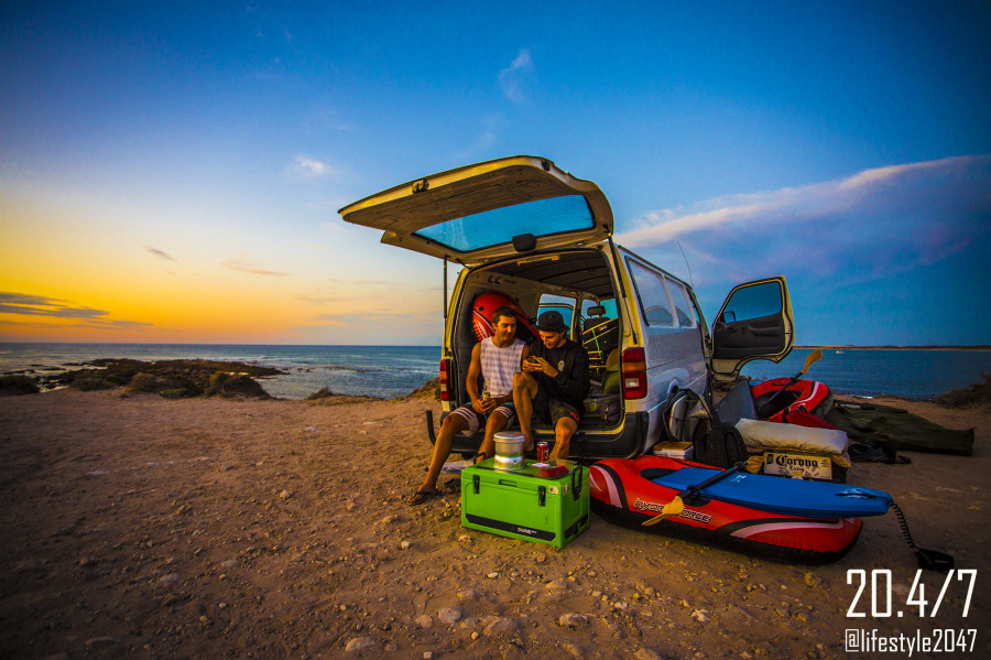 #vanlife - it is all about hanging out with good mates, in good places! It sounds great to us...