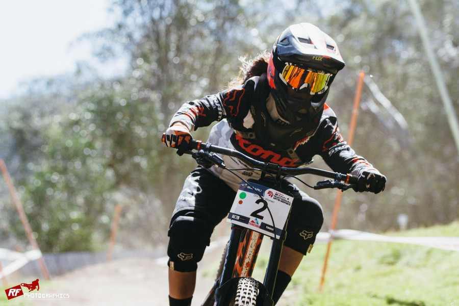 Some riders, such as Tegan Molloy are lucky enough to count Thredbo as their local track.