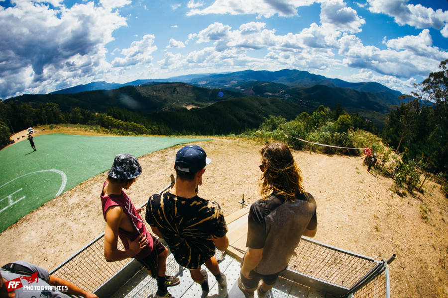 The view from the top of Bright can't be beaten.