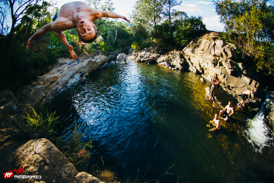 Finishing off the day with a swim at this place can't be beaten.