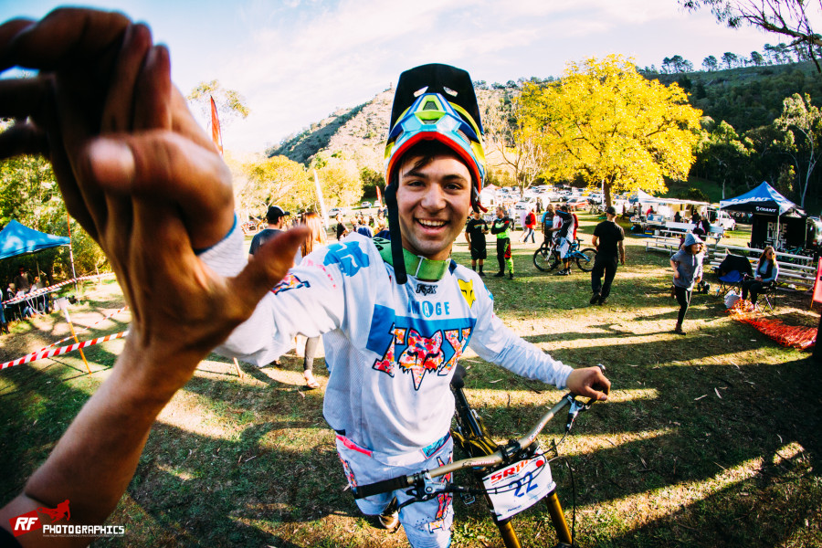 The local boy Callum Morrison produced the goods to snag his first elite win.